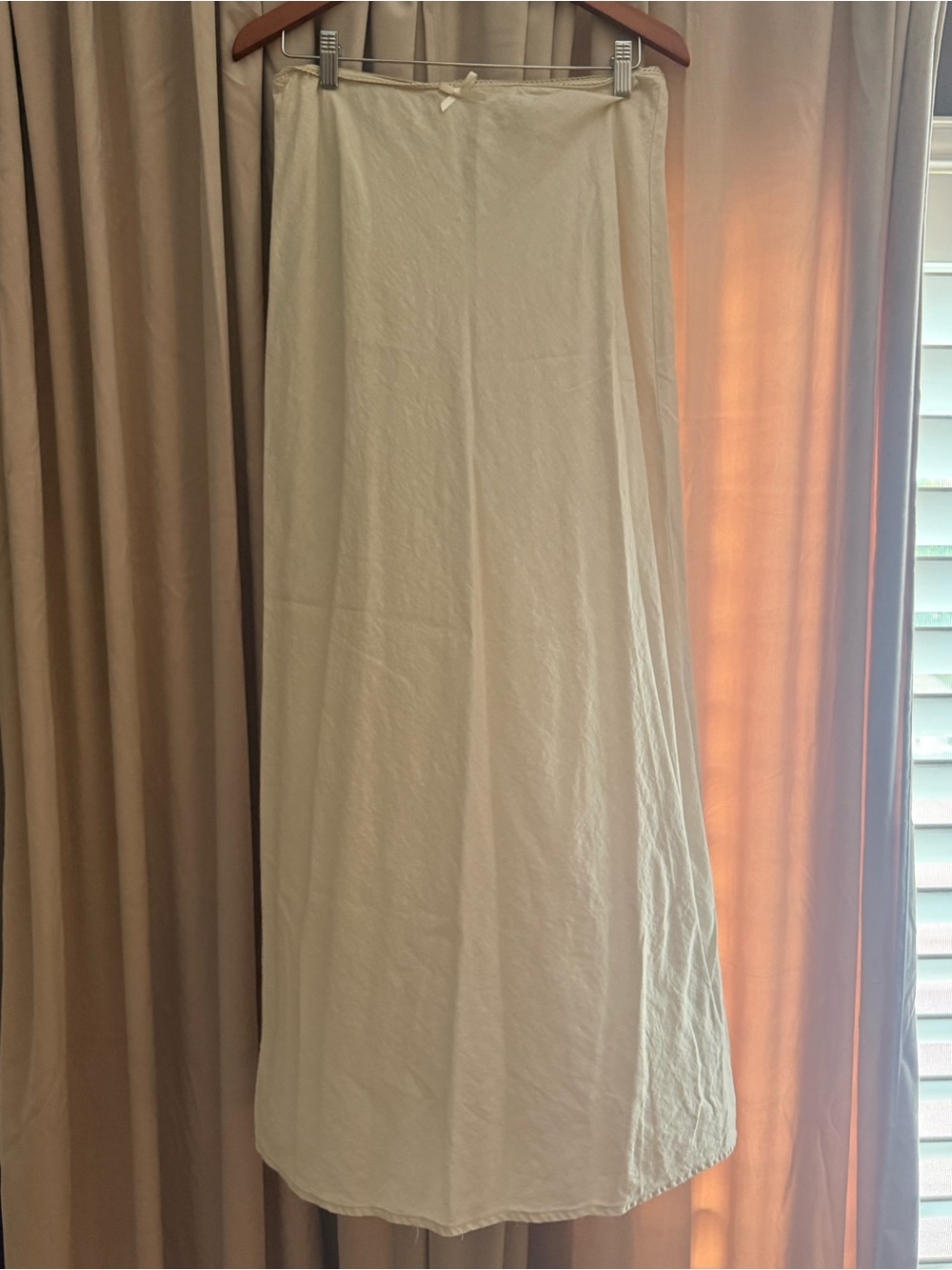 Urban Renewal Cream Maxi Skirt